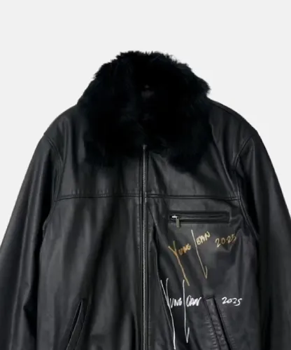 World Affairs Yung Lean Leather Jacket