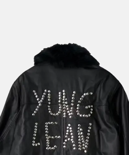 World Affairs Yung Lean Leather Jacket