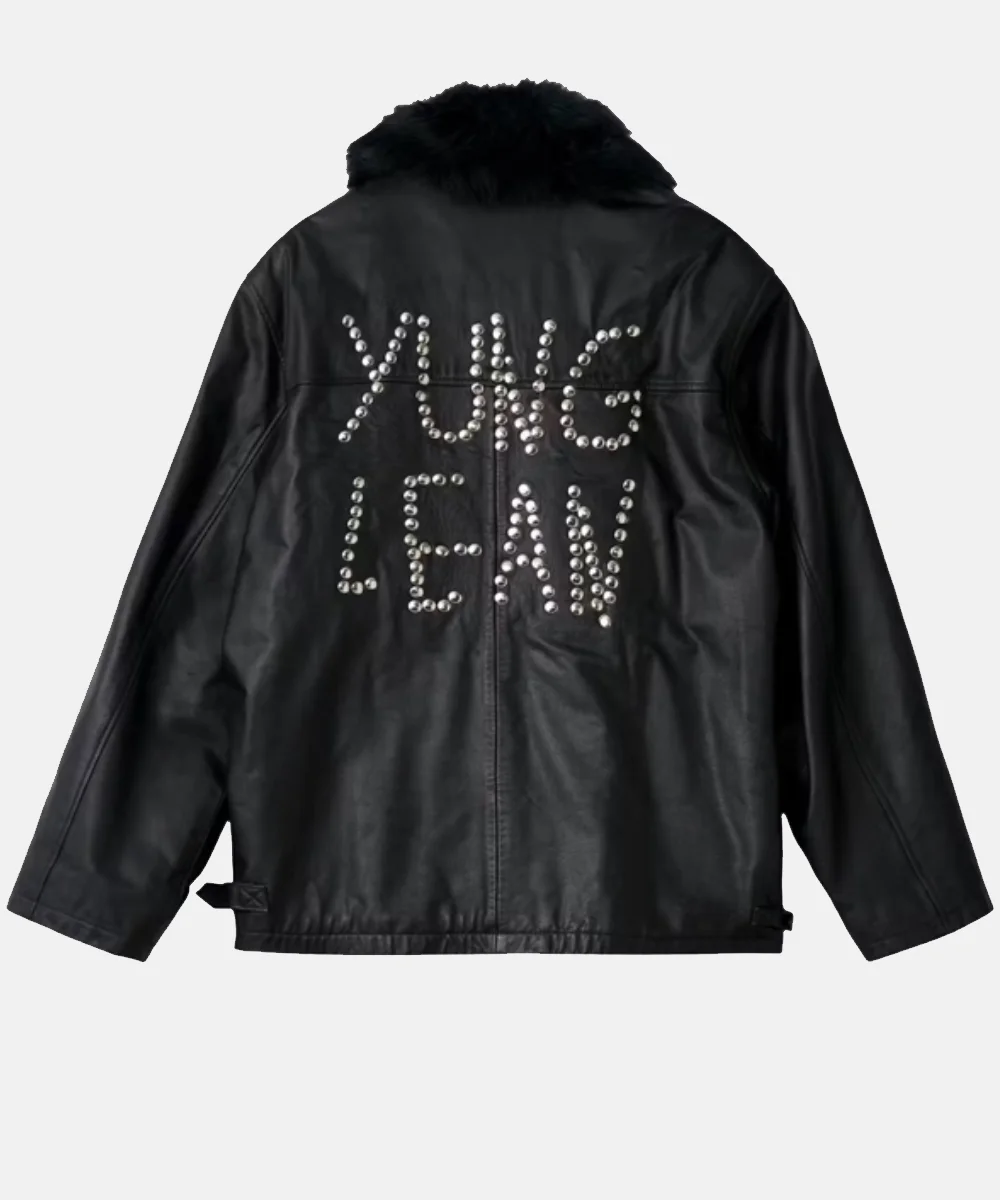 World Affairs Yung Lean Leather Jacket