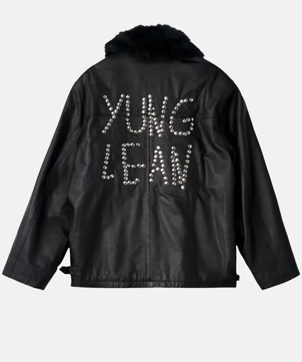 World Affairs Yung Lean Leather Jacket