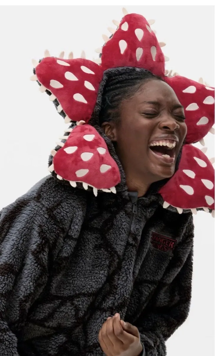 Demogorgan Adult Jumpsuit Zip Up Stranger Things x Primark SMALL New