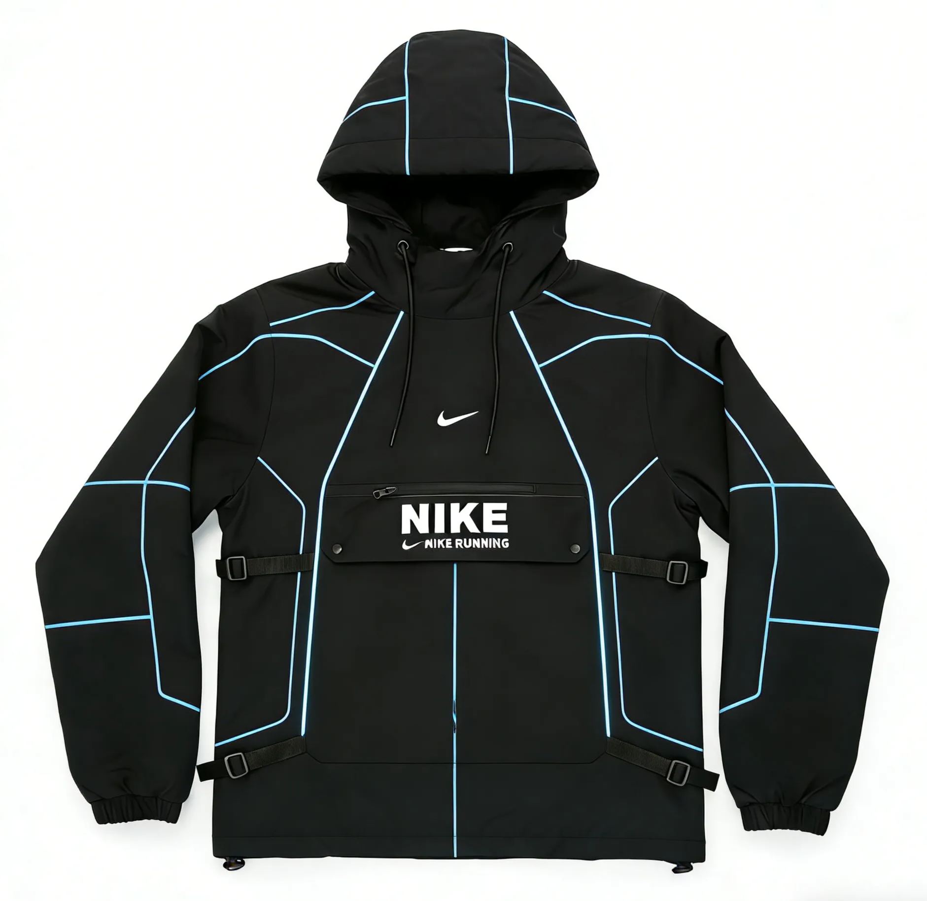 Anorak Black Tech Jacket