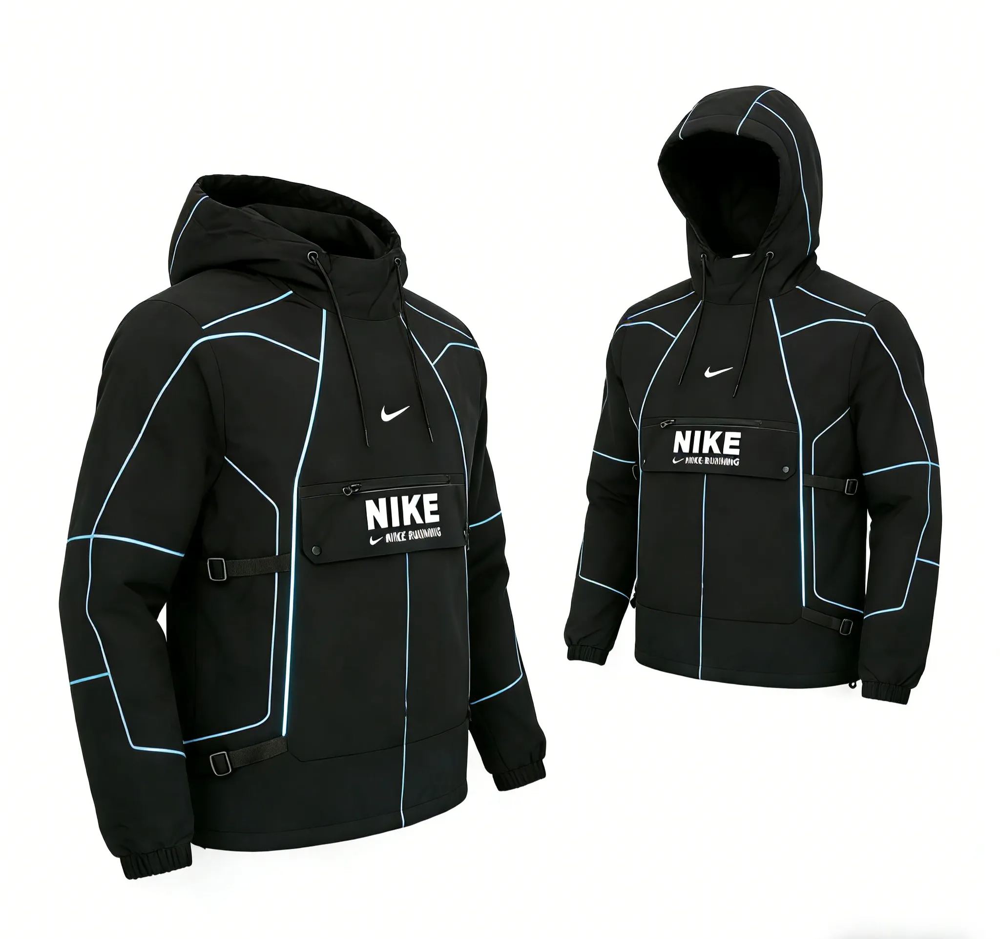 Anorak Black Tech Jacket