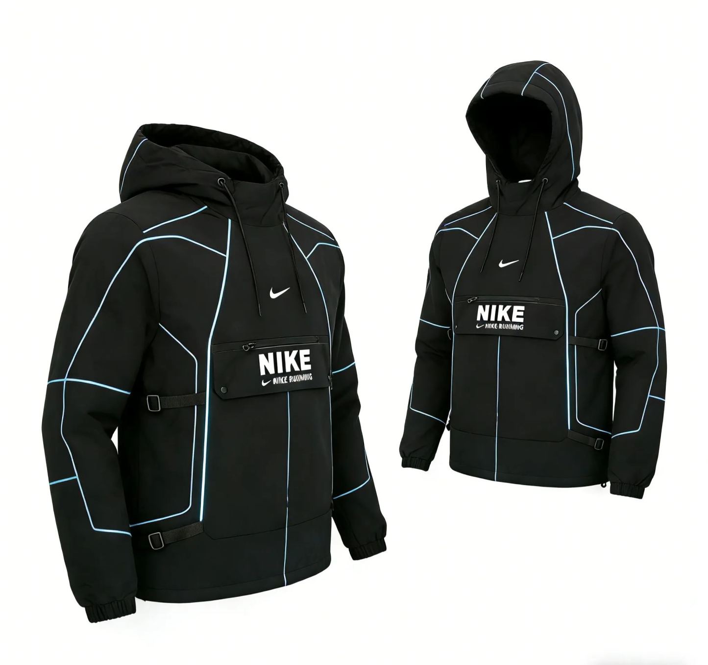 Anorak Black Tech Jacket