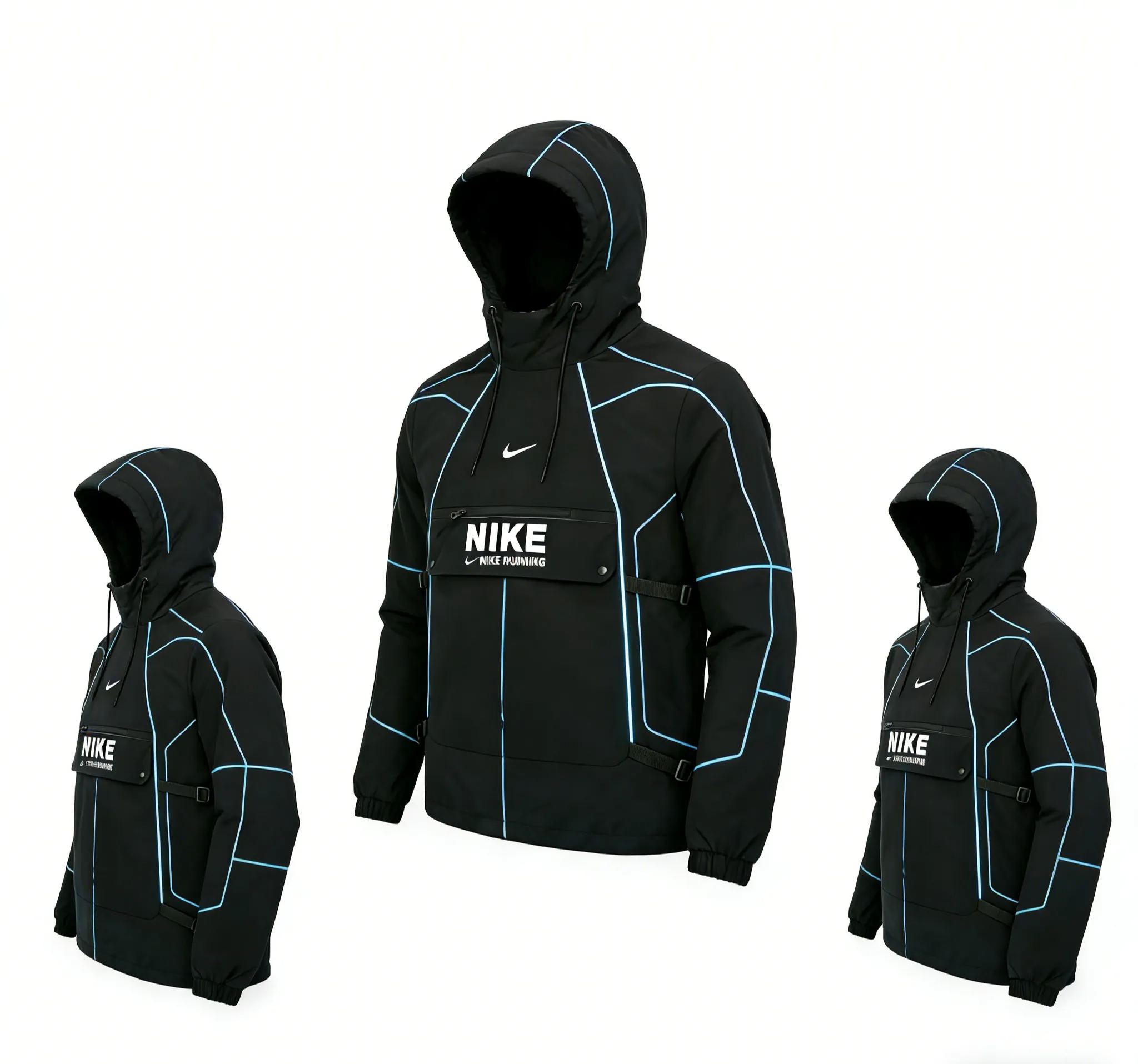 Anorak Black Tech Jacket