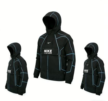 Anorak Black Tech Jacket