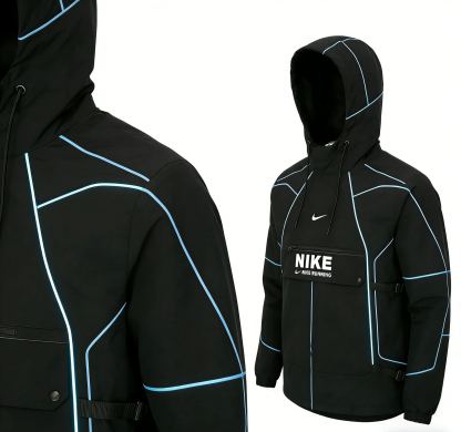 Anorak Black Tech Jacket