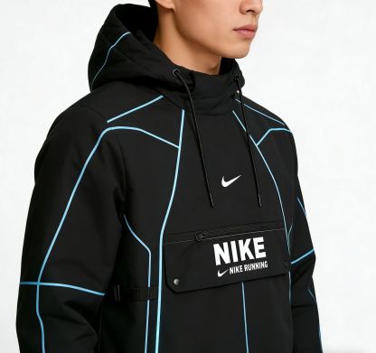 Anorak Black Tech Jacket