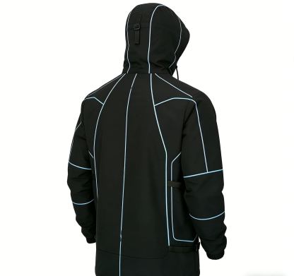 Anorak Black Tech Jacket