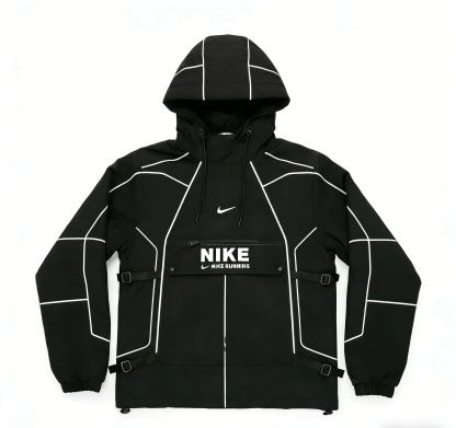 Anorak Black Tech Jacket