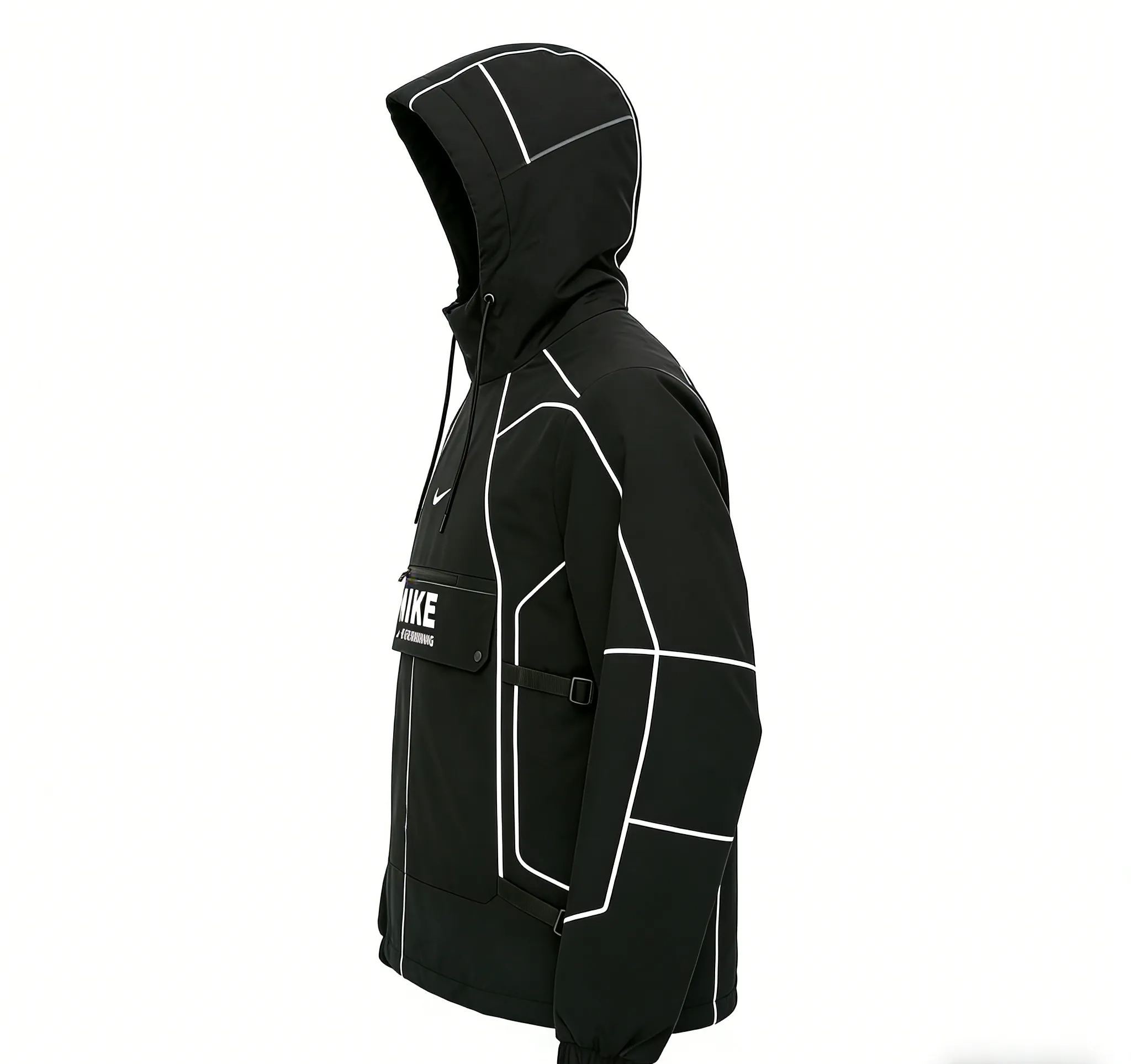 Anorak Black Tech Jacket
