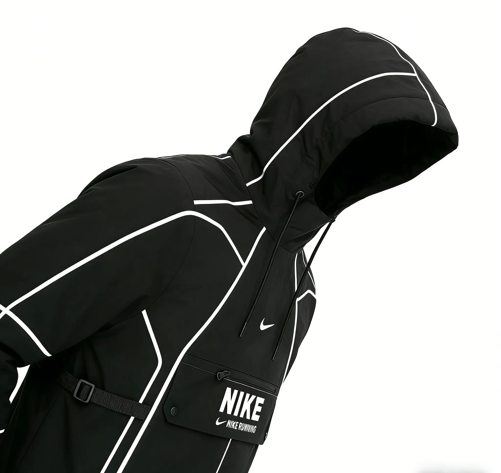 Anorak Black Tech Jacket