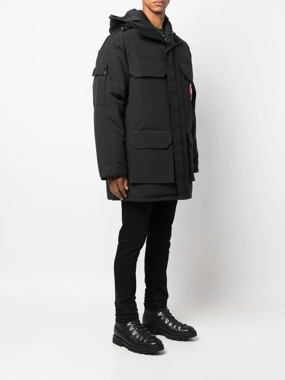  Men expedition parka Black