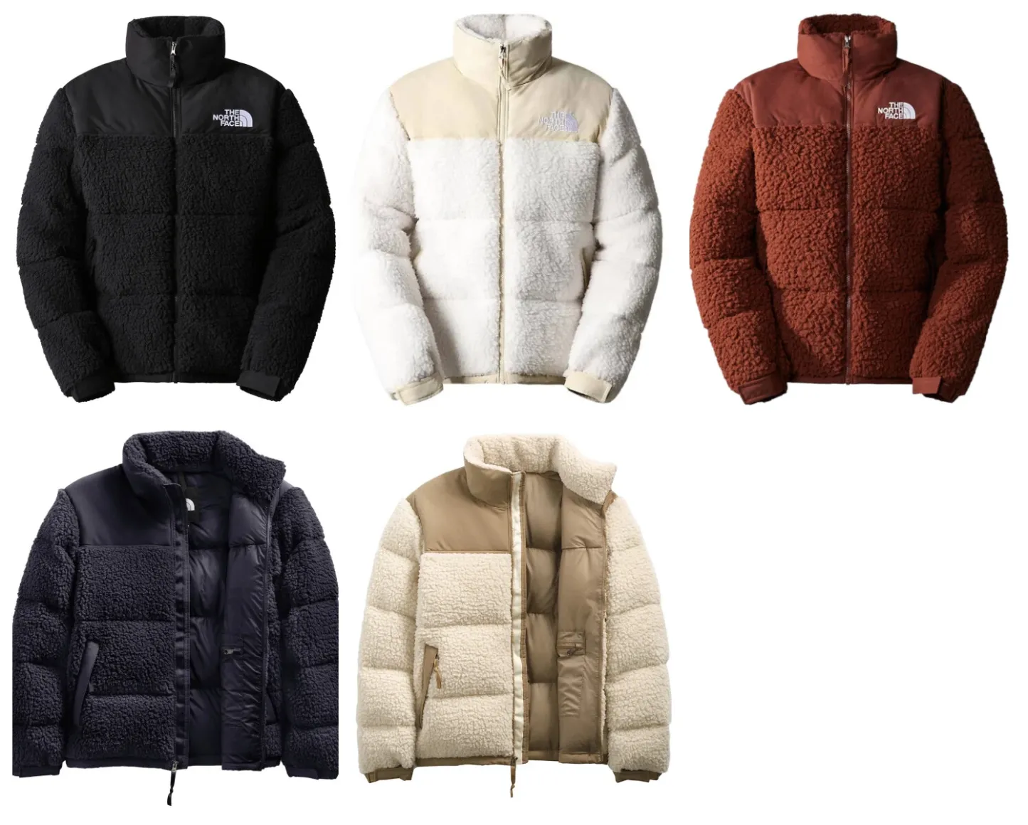 Doudoune homme The North Face High Pile Sherpa Nuptse 600 neuve