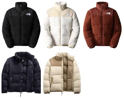 Doudoune homme The North Face High Pile Sherpa Nuptse 600 neuve