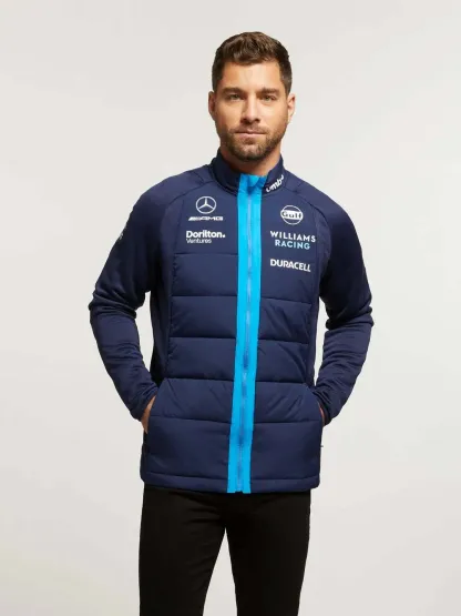 Williams Racing F1 2023 Men's Team Thermal Jacket -Blue