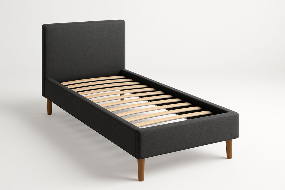 Jednolůžková postel látková 200x90 cm-Casavivapt