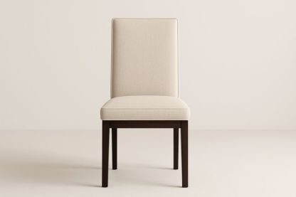 Béžová jídelní židle s dřevěnou konstrukcí a látkovým potahem, 120 kg-Casavivapt