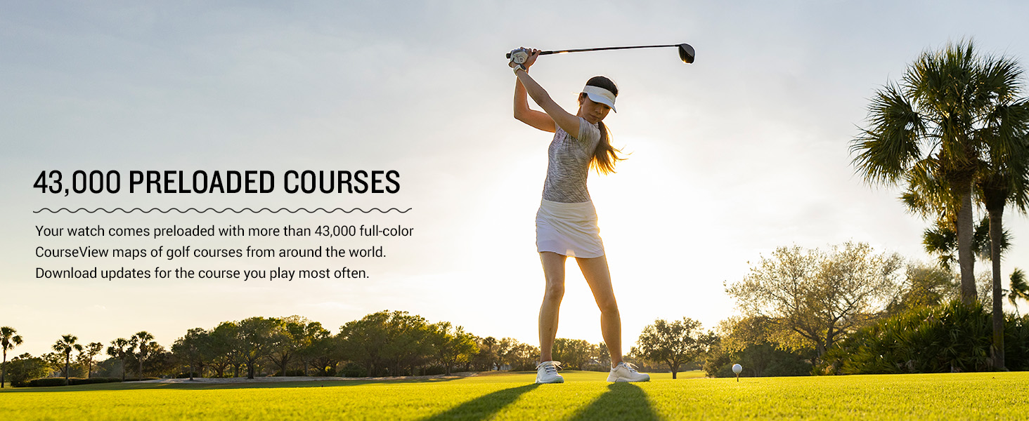 Garmin Approach S70 Premium GPS Golf Watch