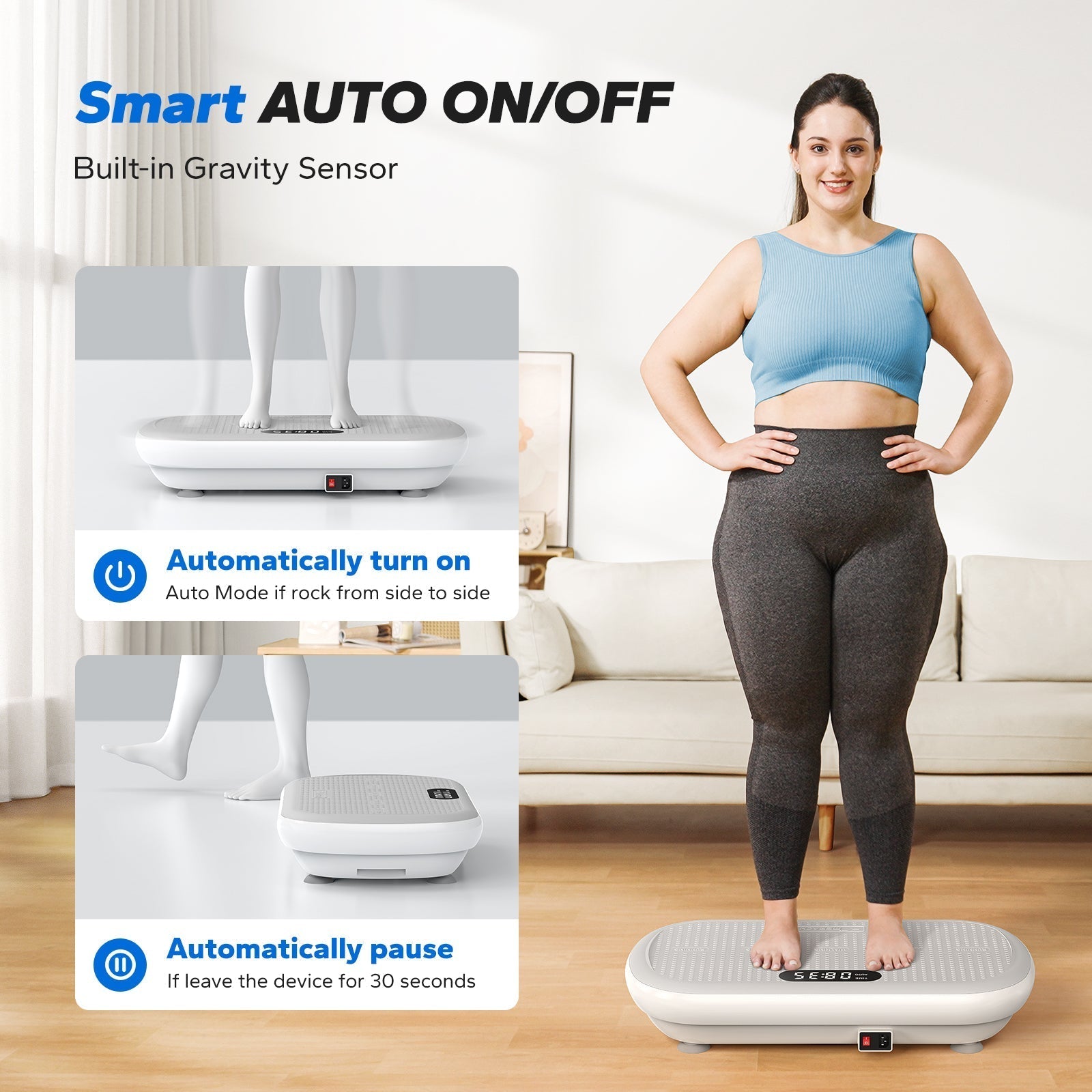 💪XXXL→XL in 30 Days Flat! 🔥Fat-Burning vibration plate