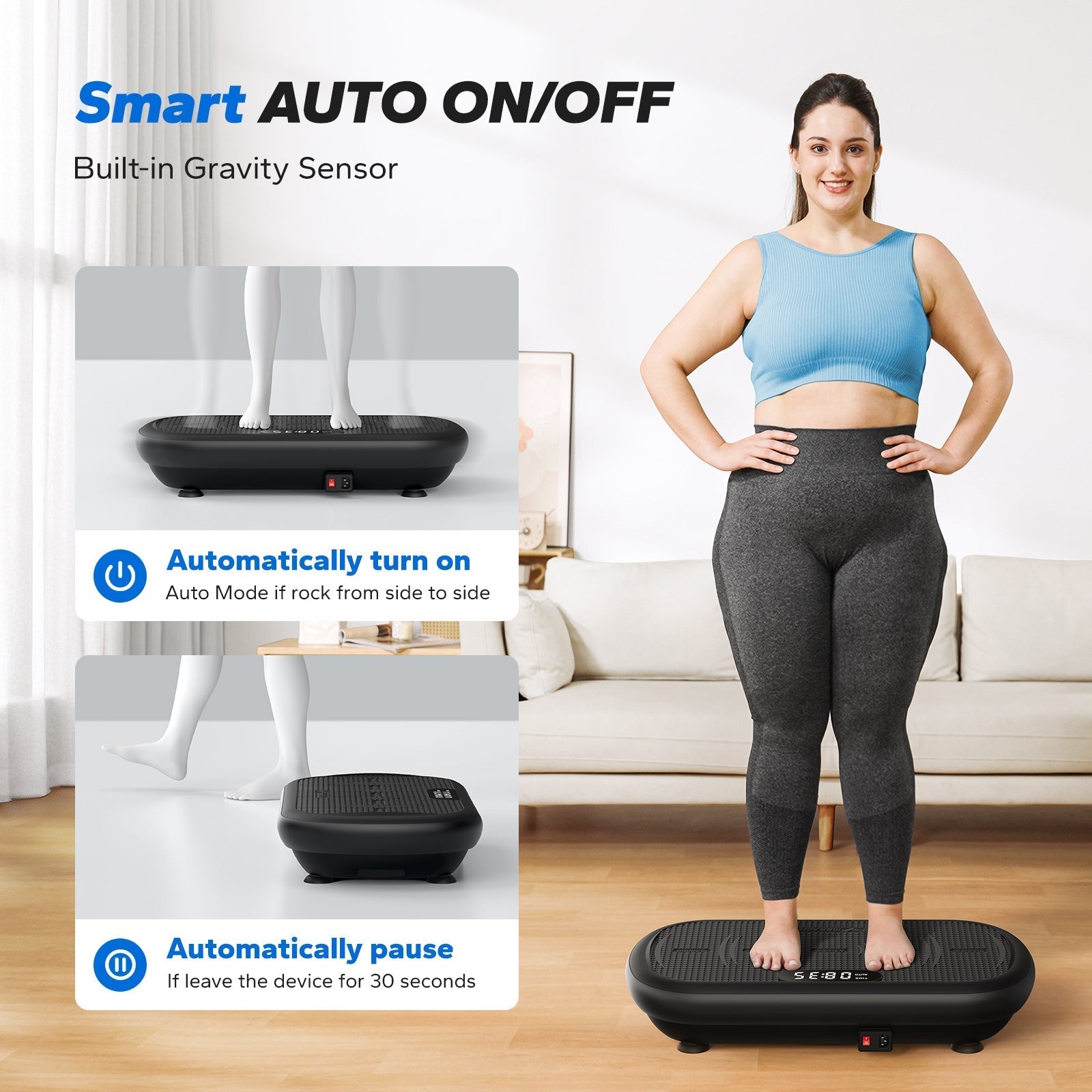 💪XXXL→XL in 30 Days Flat! 🔥Fat-Burning vibration plate