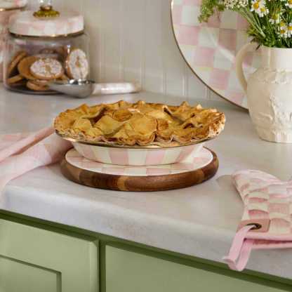 Rosy Check Large Trivet