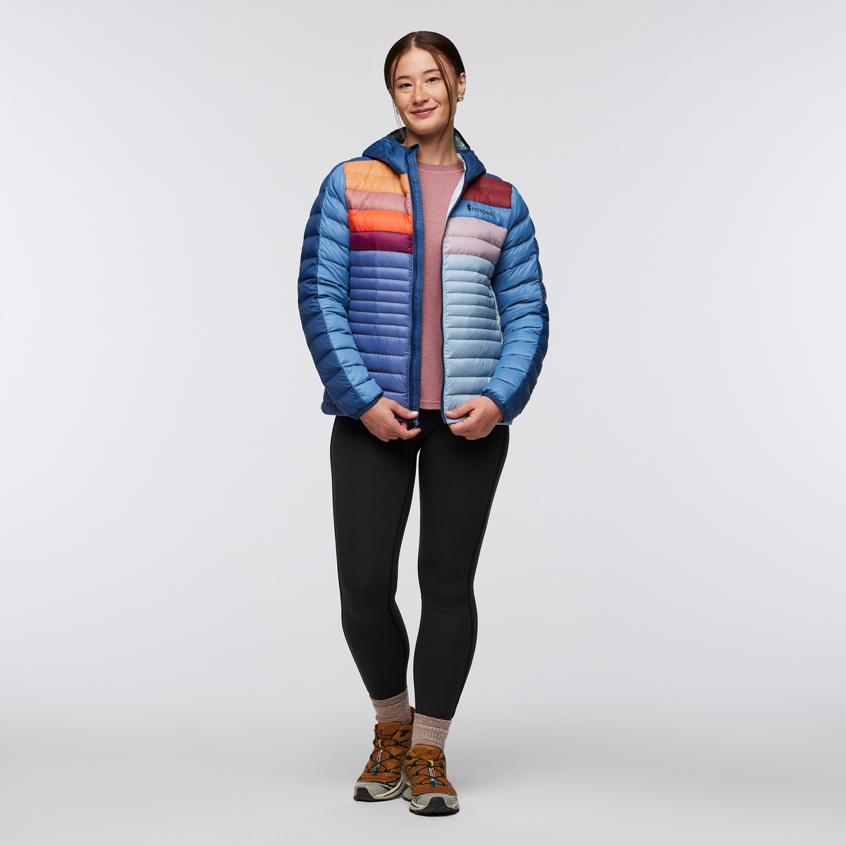 Funky Fuego Down Hooded Jacket - Women's