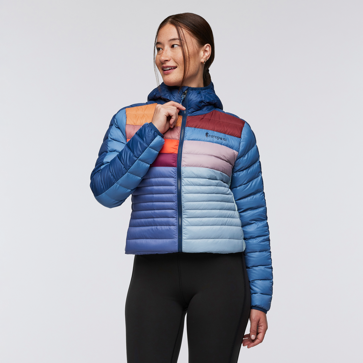 Funky Fuego Down Hooded Jacket - Women's