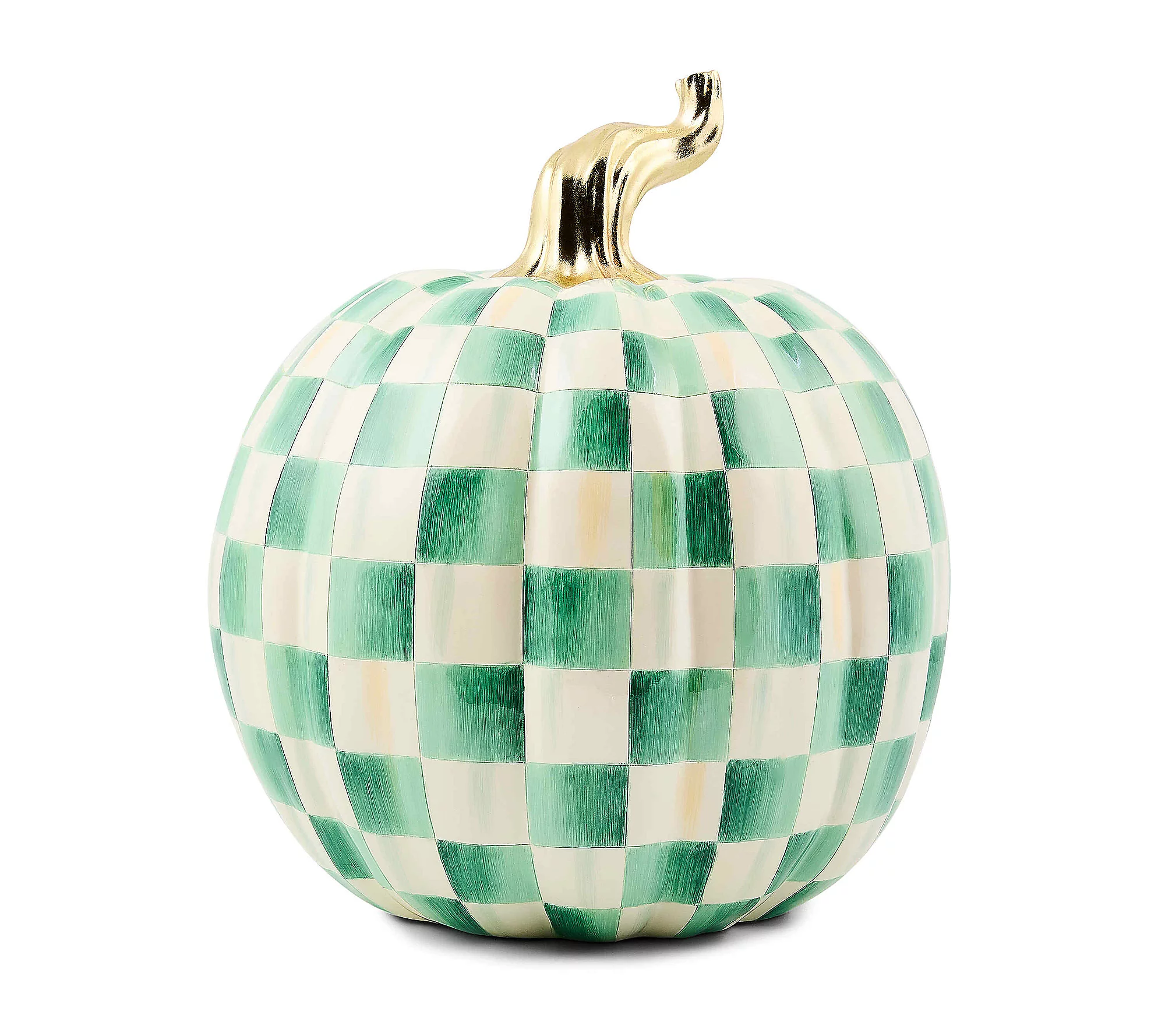 🎉Limited Time Promotion💝Buy 2 Get 2 FREE✨MacKenzie- Childs Medium Stripe and Large Check Pumpkins