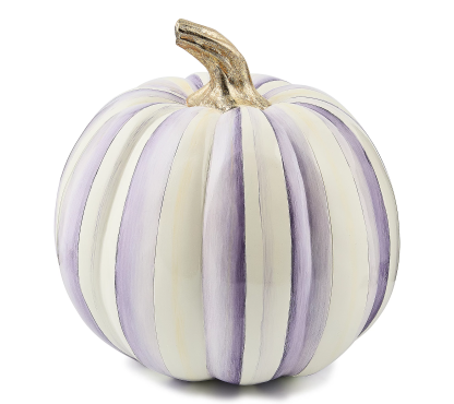 🎉Limited Time Promotion💝Buy 2 Get 2 FREE✨MacKenzie- Childs Medium Stripe and Large Check Pumpkins