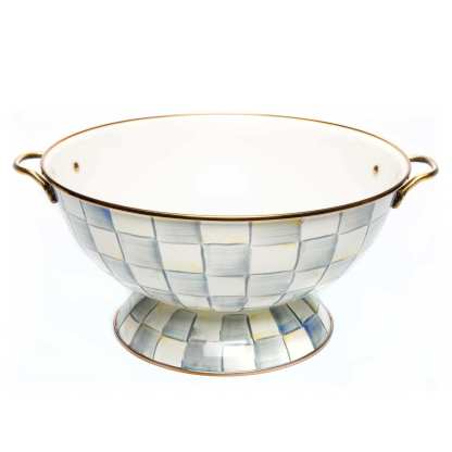 Sterling Check Everything Bowl by MacKenzie-Childs