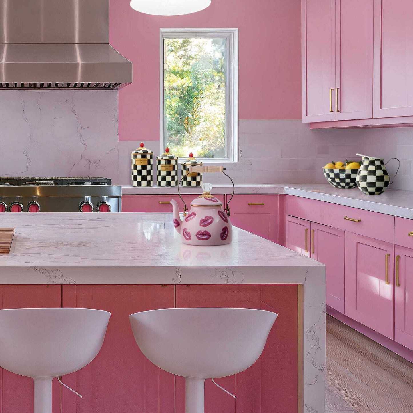 Kiss Me 2 Quart Tea Kettle - 2024 Limited Edition