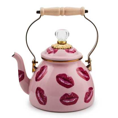 Kiss Me 2 Quart Tea Kettle - 2024 Limited Edition