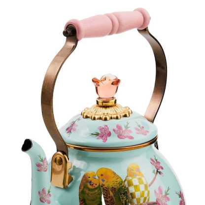 Parakeet Party 2 Quart Tea Kettle - 2024 Limited Edition