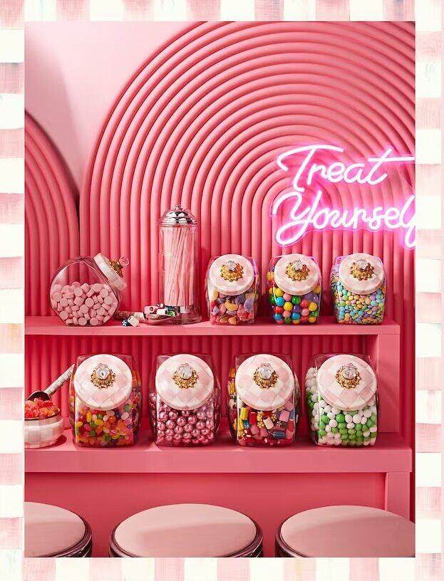 New Rosy Check Enamel Tea Kettle 1,89L