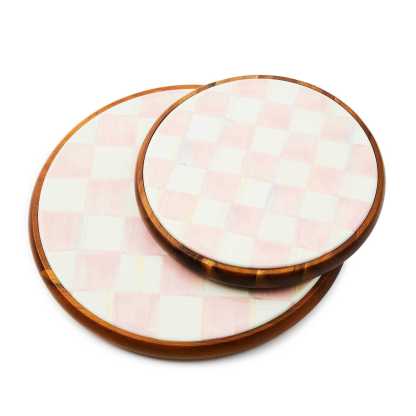 Rosy Check Large Trivet