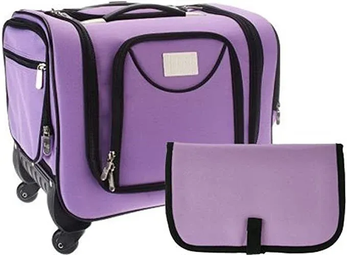 Soon to be sold out!!💝Buy 2 Get 2 Free💝✨Weekender Travel Bag with Set of 2 Snap-In Toiletry Case