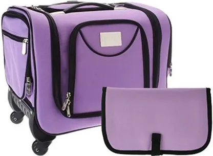 Soon to be sold out!!💝Buy 2 Get 2 Free💝✨Weekender Travel Bag with Set of 2 Snap-In Toiletry Case