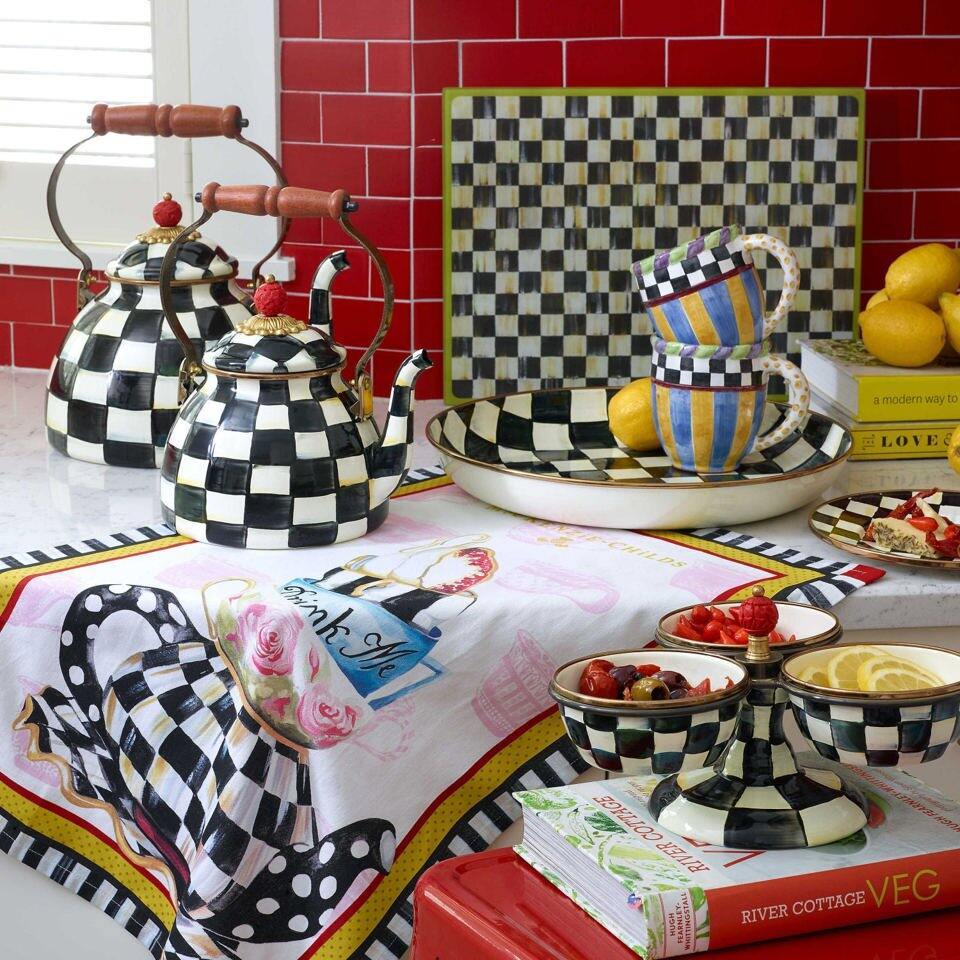 MacKenzie-Childs Courtly Check Abundant Bowl