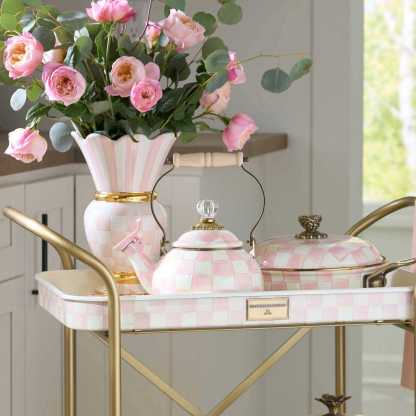 Rosy Check Whistling Tea Kettle by MacKenzie-Childs