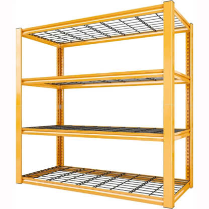 2PCS 4400 LBS Meta,4 Tiers Heavy Duty Storage Shelves
