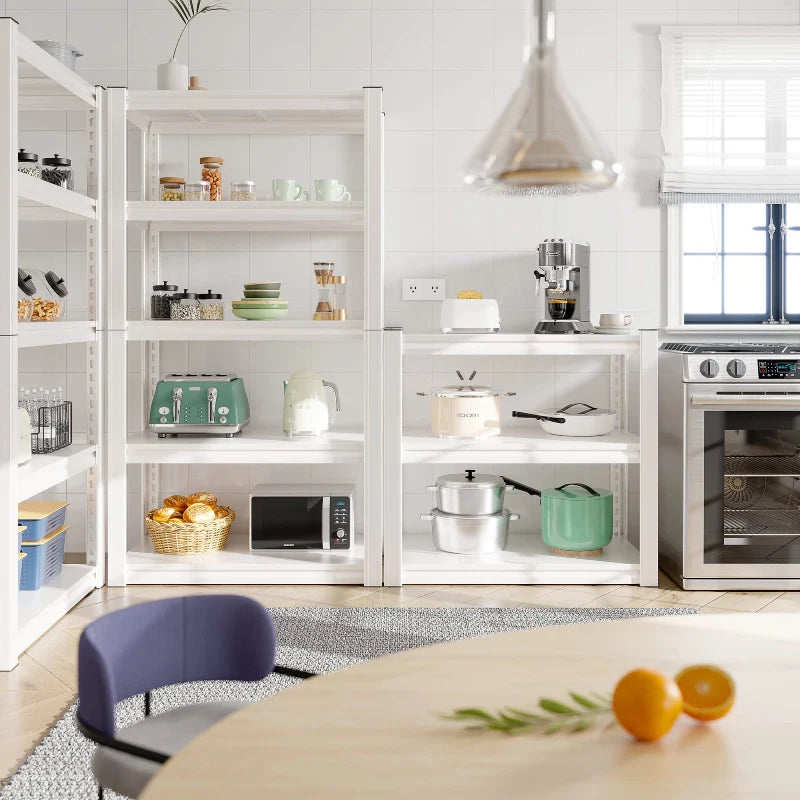 72"H Metal Storage Rack 2000LBS Adjustable Shelving