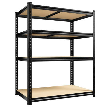 40”W Storage Shelves, Heavy Duty Garage Shelving Load 2,500lbs