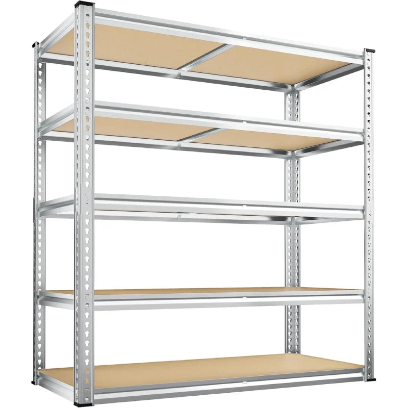 Industrial Shleving Units, 2500lbs Heavy Duty Garage Shelves