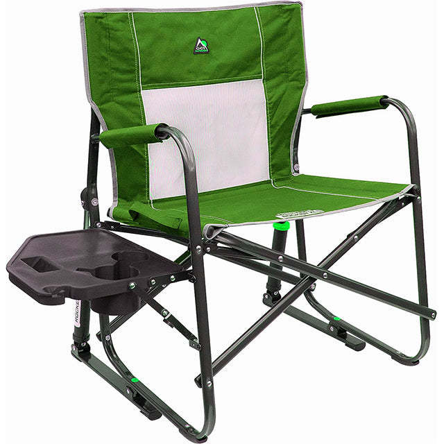 Outdoor Pack Away Portable Rocking Chair-350-lb Weight Capacity