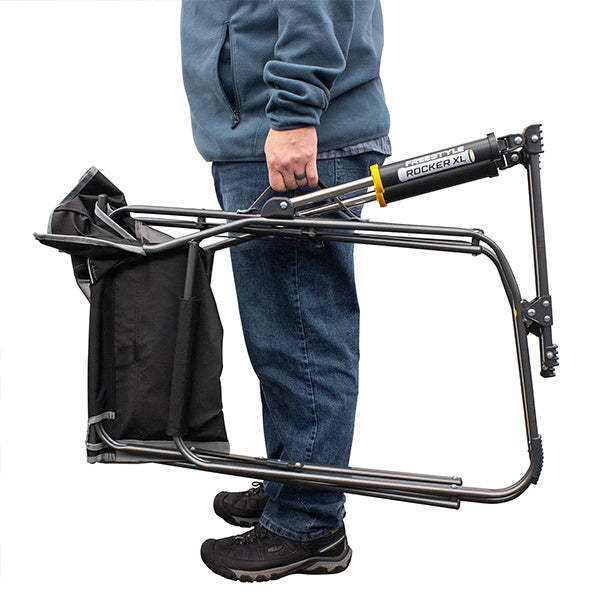 Outdoor Pack Away Portable Rocking Chair-350-lb Weight Capacity