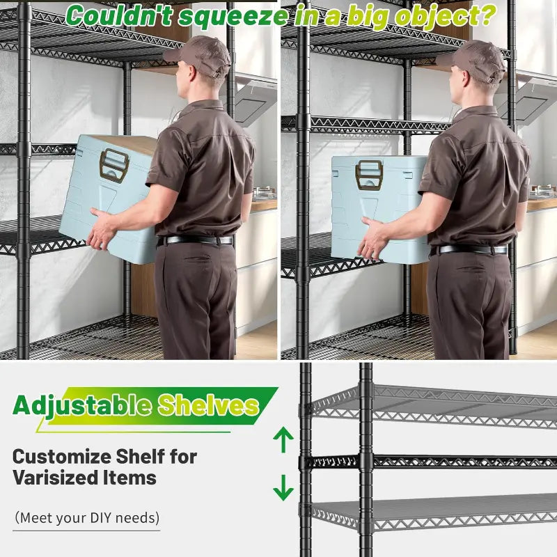 REIBII Adjustable Shelves