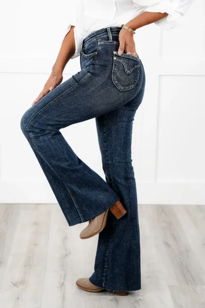 Judy Tummy Control Booty Lifting Flare Jeans 