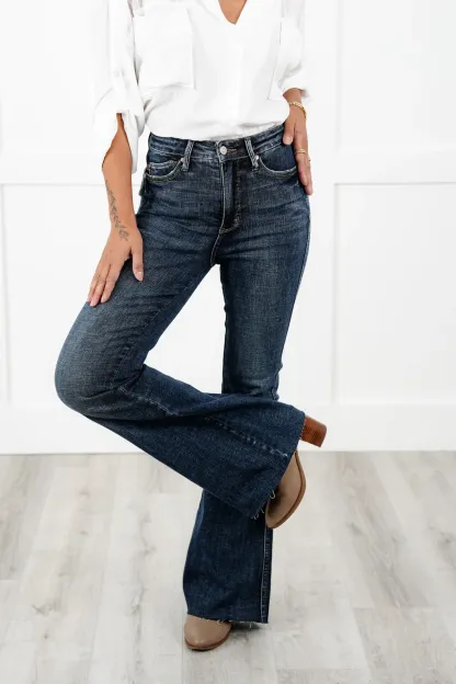 Judy Tummy Control Booty Lifting Flare Jeans 