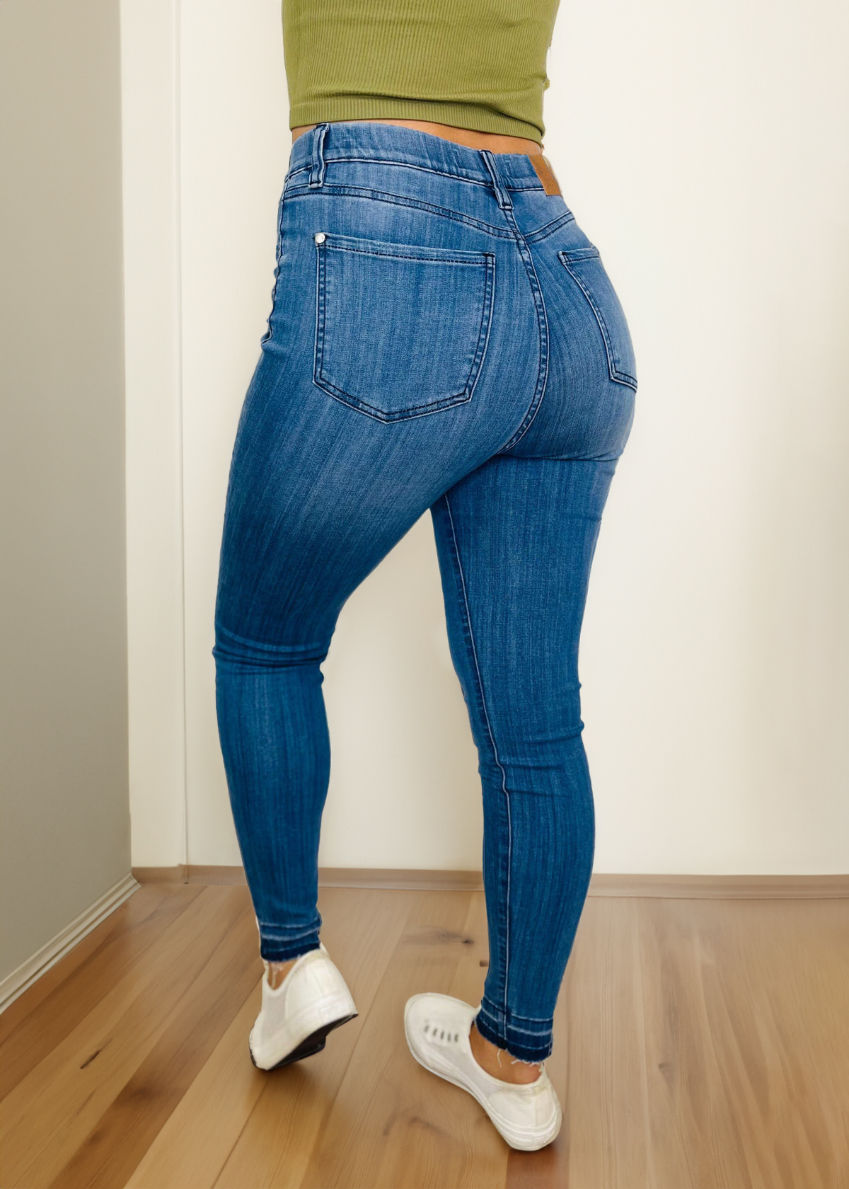 Judy Tummy Control Pull On Skinny Jeans 